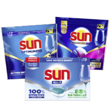 Alle Sun vaatwascapsules of vaatwastabletten
